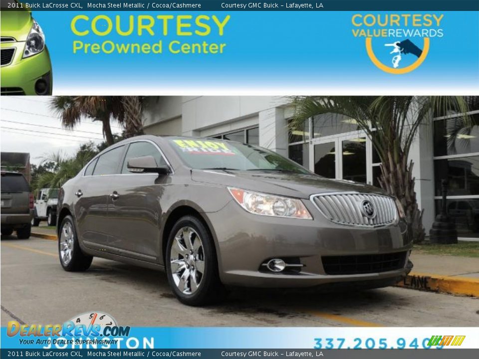 2011 Buick LaCrosse CXL Mocha Steel Metallic / Cocoa/Cashmere Photo #1