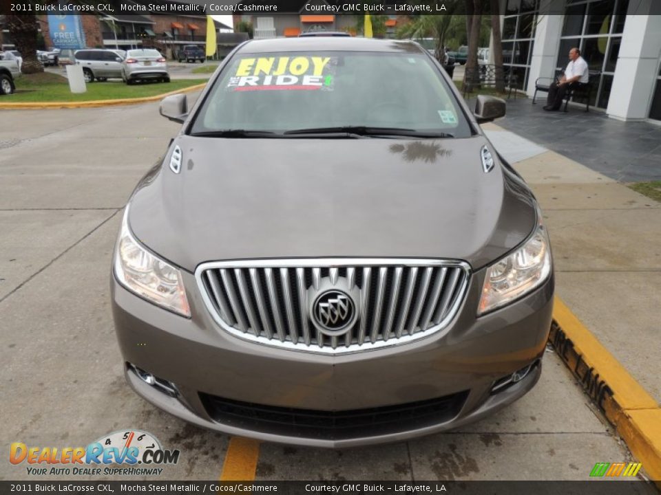 2011 Buick LaCrosse CXL Mocha Steel Metallic / Cocoa/Cashmere Photo #2
