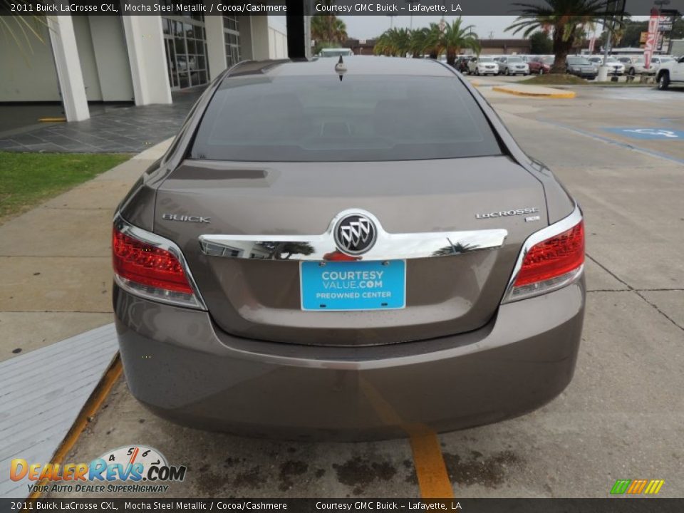 2011 Buick LaCrosse CXL Mocha Steel Metallic / Cocoa/Cashmere Photo #3