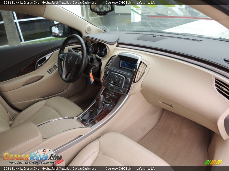 2011 Buick LaCrosse CXL Mocha Steel Metallic / Cocoa/Cashmere Photo #6