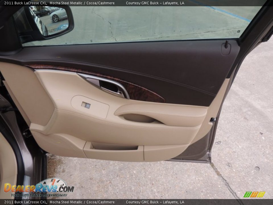 2011 Buick LaCrosse CXL Mocha Steel Metallic / Cocoa/Cashmere Photo #7