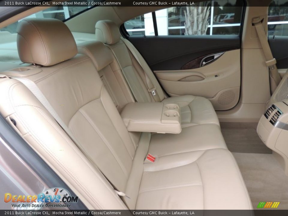 2011 Buick LaCrosse CXL Mocha Steel Metallic / Cocoa/Cashmere Photo #8