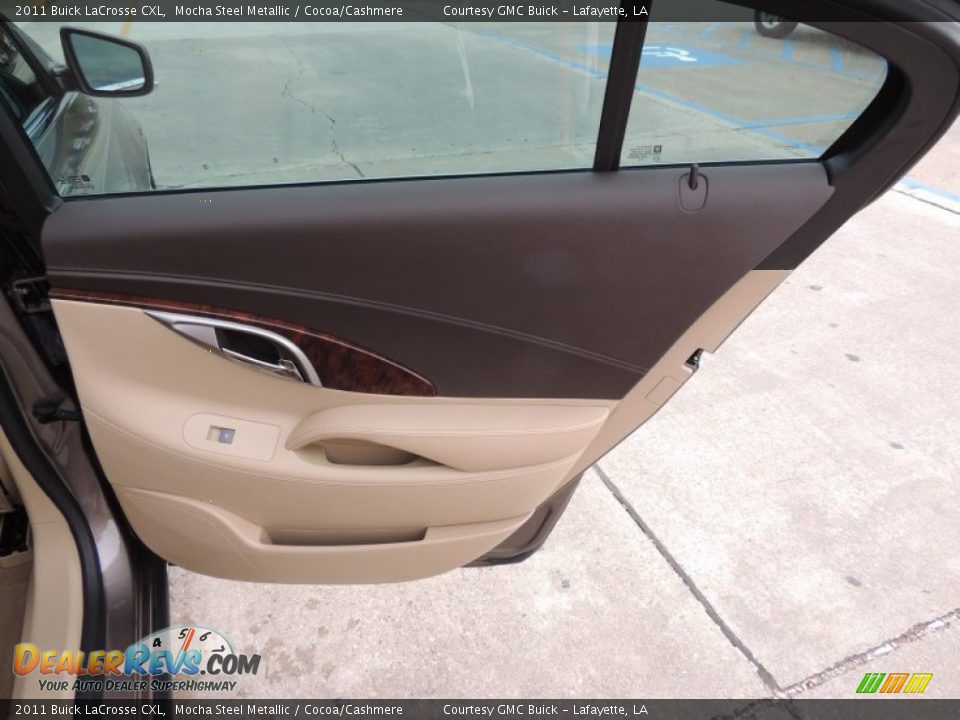 2011 Buick LaCrosse CXL Mocha Steel Metallic / Cocoa/Cashmere Photo #9