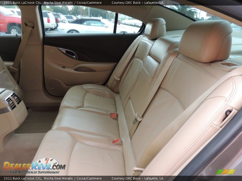 2011 Buick LaCrosse CXL Mocha Steel Metallic / Cocoa/Cashmere Photo #10