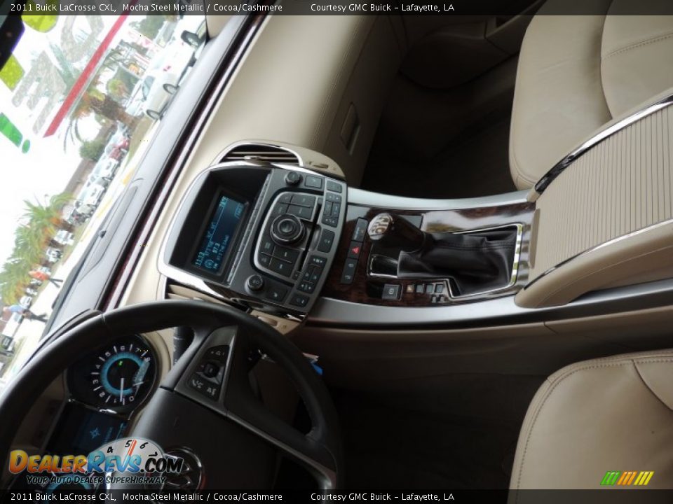 2011 Buick LaCrosse CXL Mocha Steel Metallic / Cocoa/Cashmere Photo #20