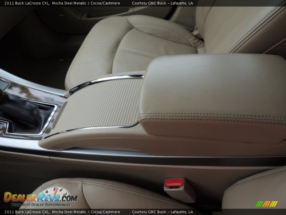 2011 Buick LaCrosse CXL Mocha Steel Metallic / Cocoa/Cashmere Photo #21