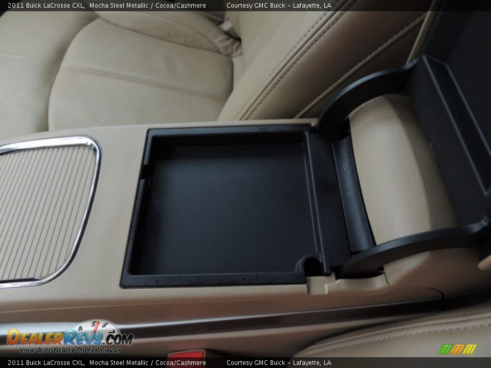 2011 Buick LaCrosse CXL Mocha Steel Metallic / Cocoa/Cashmere Photo #22