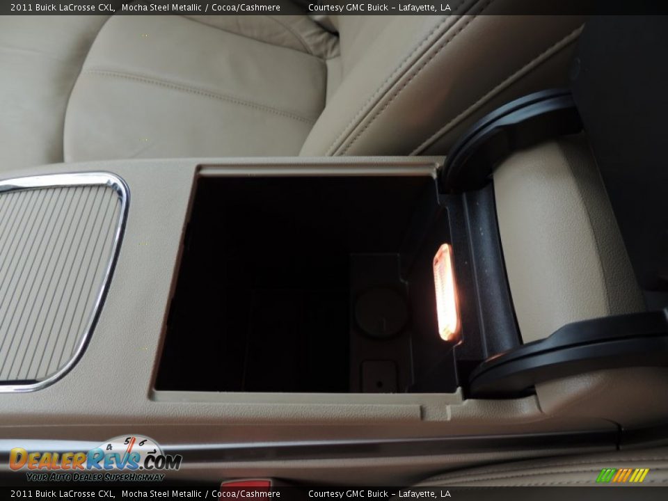 2011 Buick LaCrosse CXL Mocha Steel Metallic / Cocoa/Cashmere Photo #23