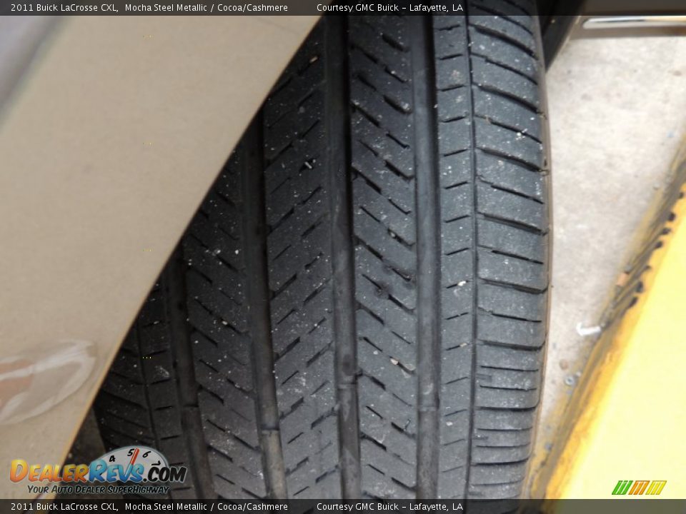 2011 Buick LaCrosse CXL Mocha Steel Metallic / Cocoa/Cashmere Photo #26