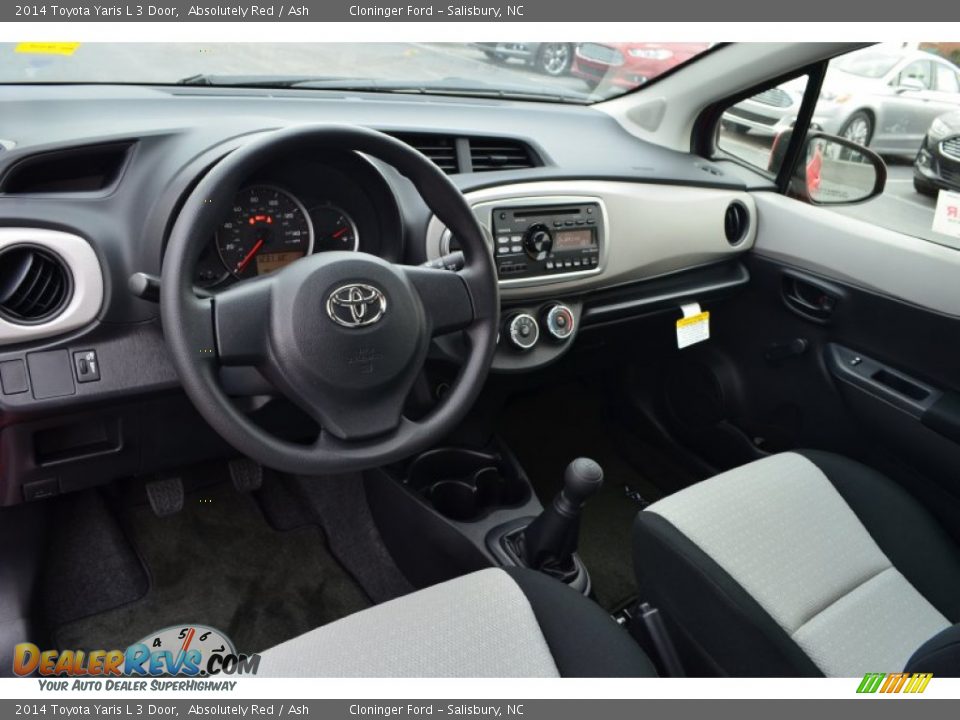 Ash Interior - 2014 Toyota Yaris L 3 Door Photo #9