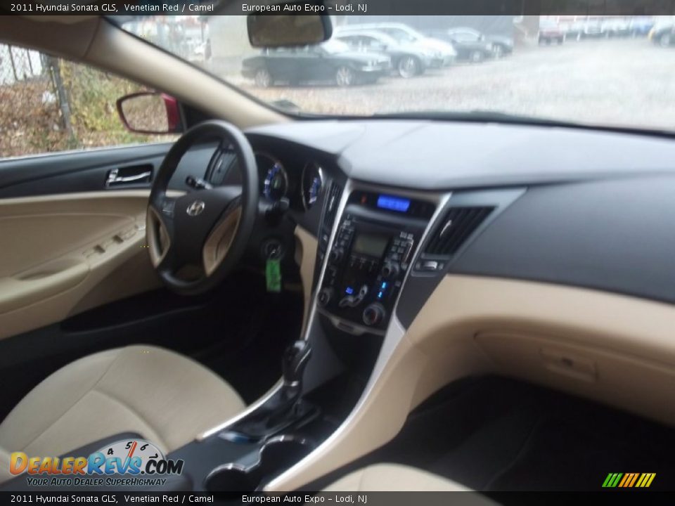 2011 Hyundai Sonata GLS Venetian Red / Camel Photo #14