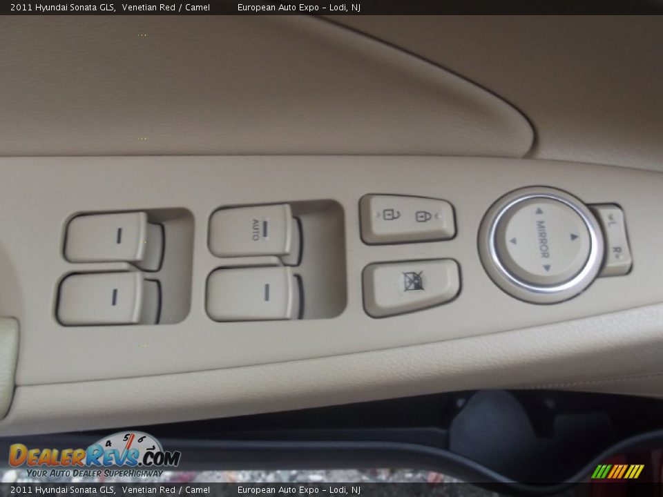 2011 Hyundai Sonata GLS Venetian Red / Camel Photo #16
