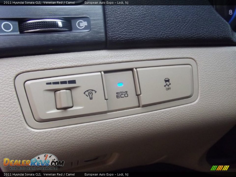 2011 Hyundai Sonata GLS Venetian Red / Camel Photo #18