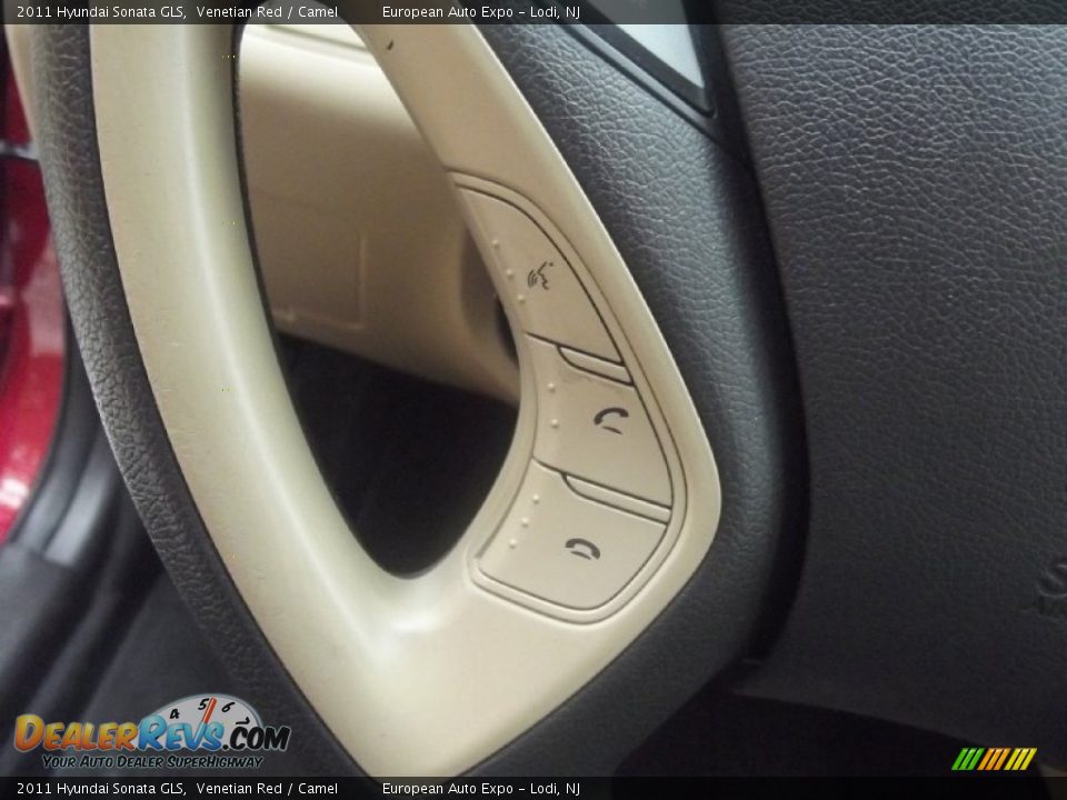 2011 Hyundai Sonata GLS Venetian Red / Camel Photo #23