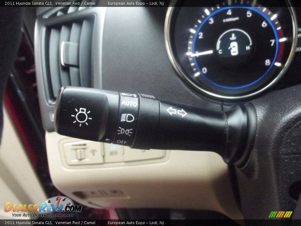 2011 Hyundai Sonata GLS Venetian Red / Camel Photo #25