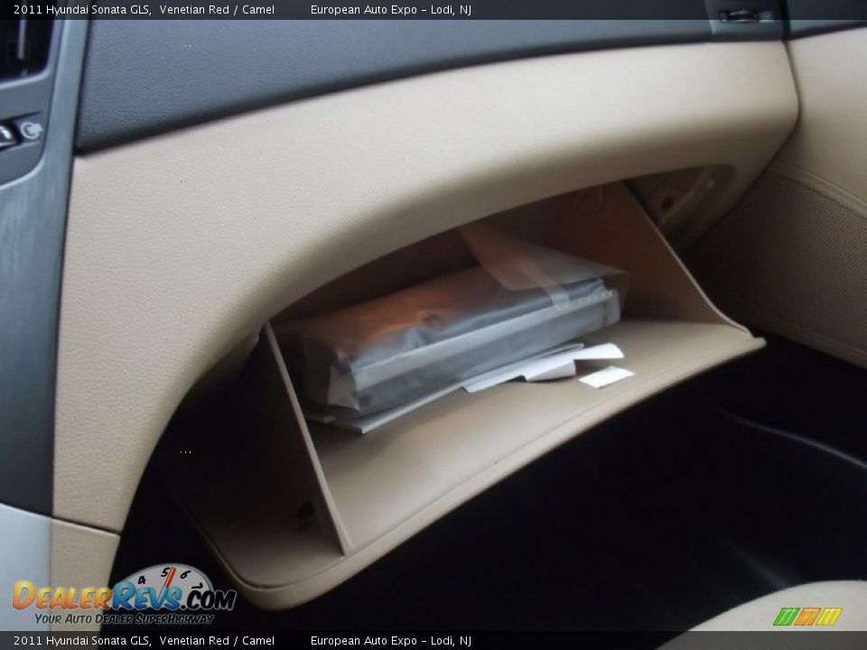 2011 Hyundai Sonata GLS Venetian Red / Camel Photo #33