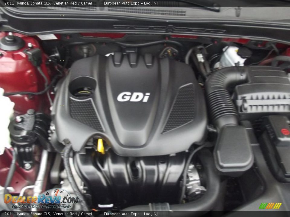 2011 Hyundai Sonata GLS Venetian Red / Camel Photo #36