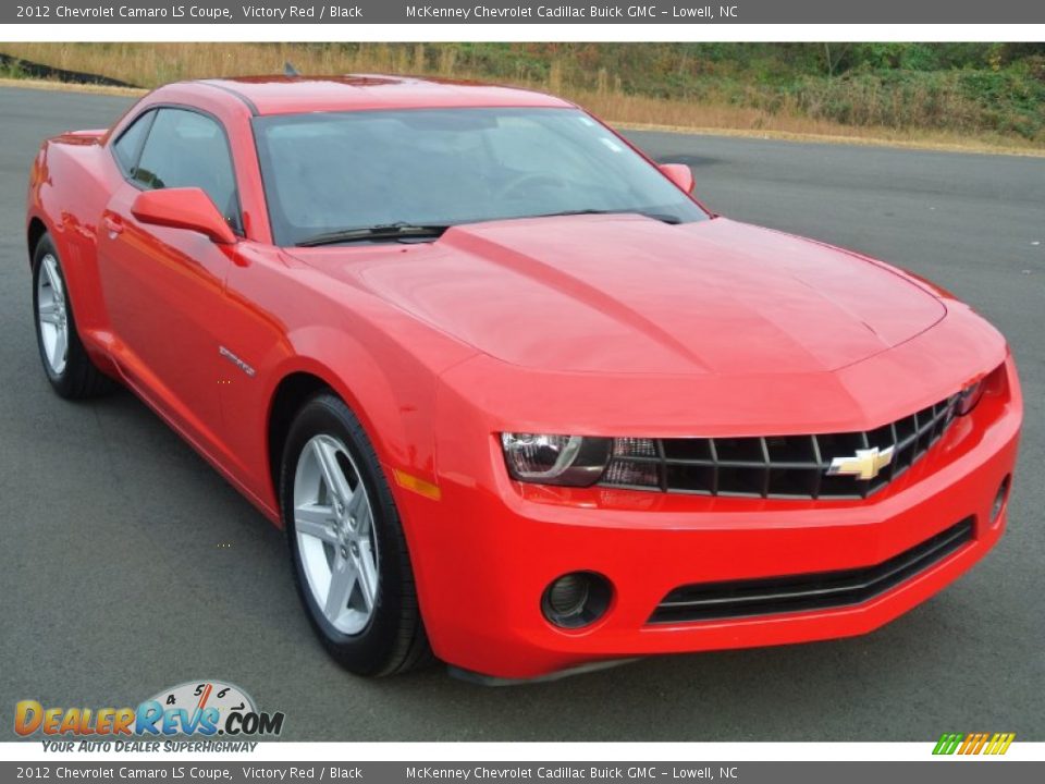Front 3/4 View of 2012 Chevrolet Camaro LS Coupe Photo #1
