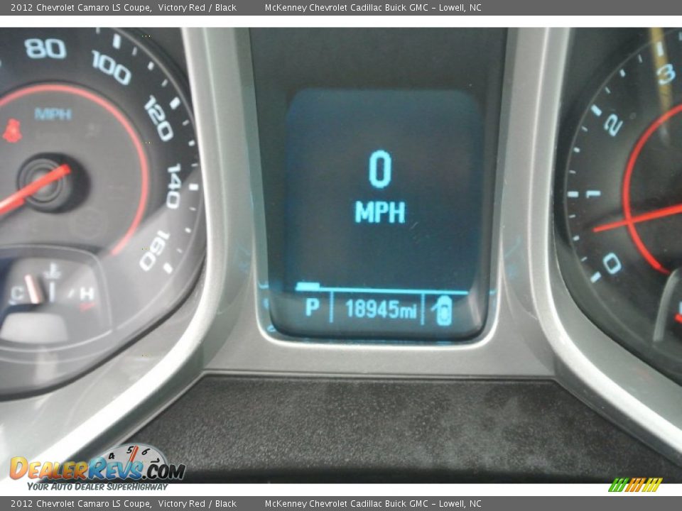2012 Chevrolet Camaro LS Coupe Victory Red / Black Photo #14