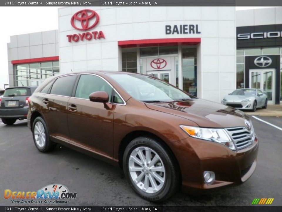 2011 Toyota Venza I4 Sunset Bronze Mica / Ivory Photo #1