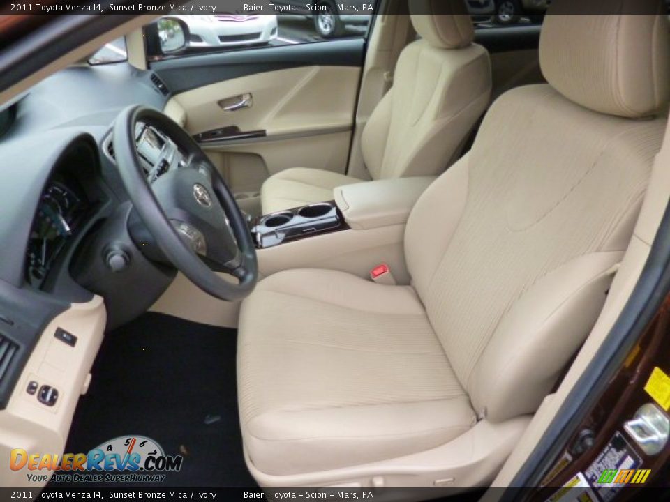 2011 Toyota Venza I4 Sunset Bronze Mica / Ivory Photo #15