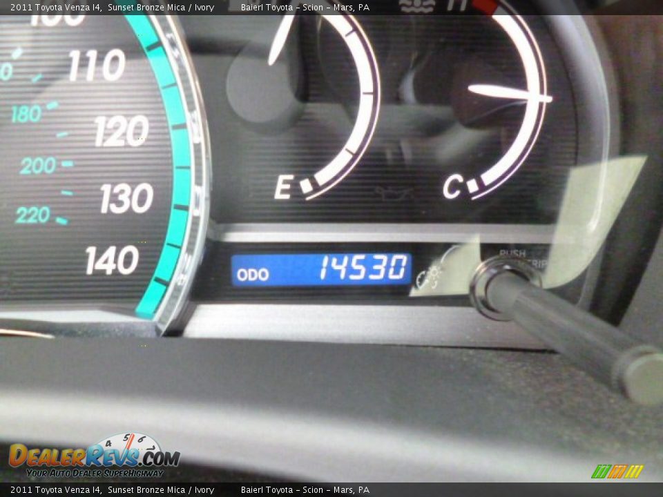 2011 Toyota Venza I4 Sunset Bronze Mica / Ivory Photo #20