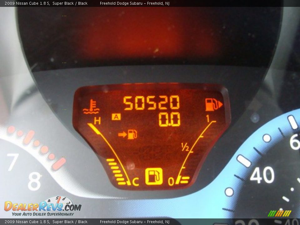 2009 Nissan Cube 1.8 S Super Black / Black Photo #11