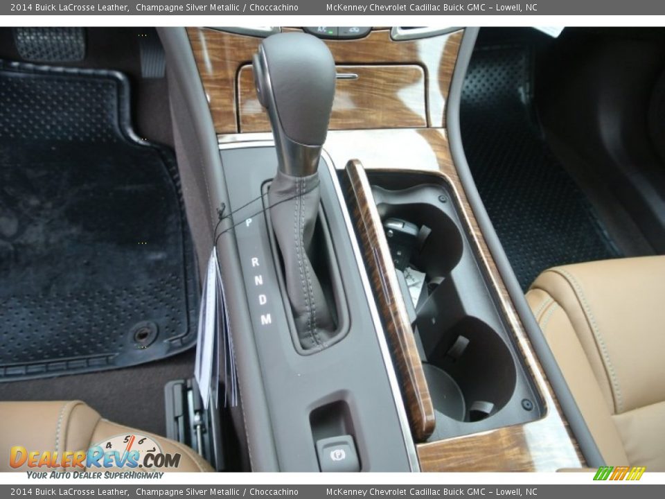 2014 Buick LaCrosse Leather Champagne Silver Metallic / Choccachino Photo #11