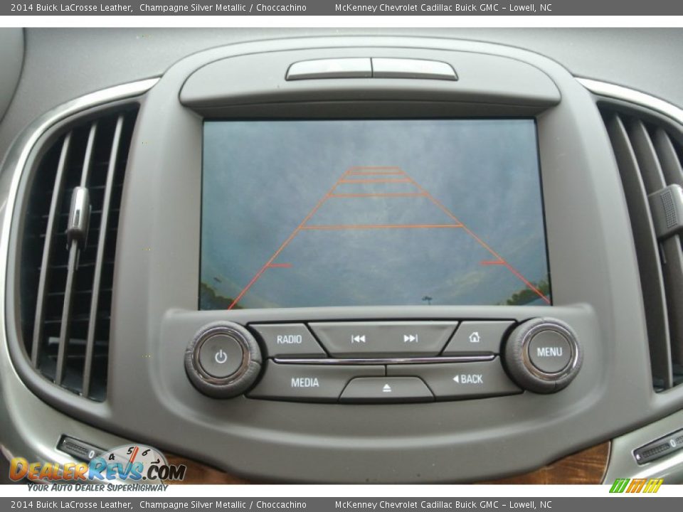 2014 Buick LaCrosse Leather Champagne Silver Metallic / Choccachino Photo #15