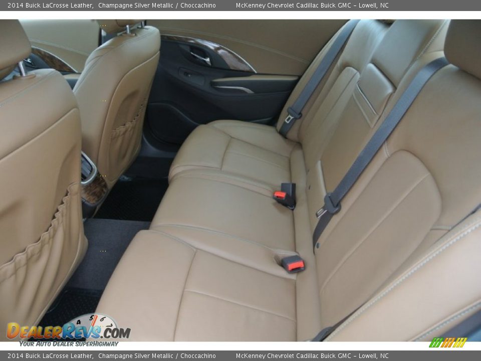 2014 Buick LaCrosse Leather Champagne Silver Metallic / Choccachino Photo #18