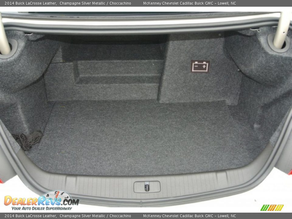 2014 Buick LaCrosse Leather Champagne Silver Metallic / Choccachino Photo #19