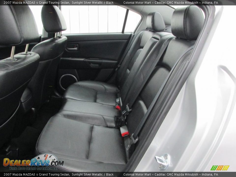2007 Mazda MAZDA3 s Grand Touring Sedan Sunlight Silver Metallic / Black Photo #13