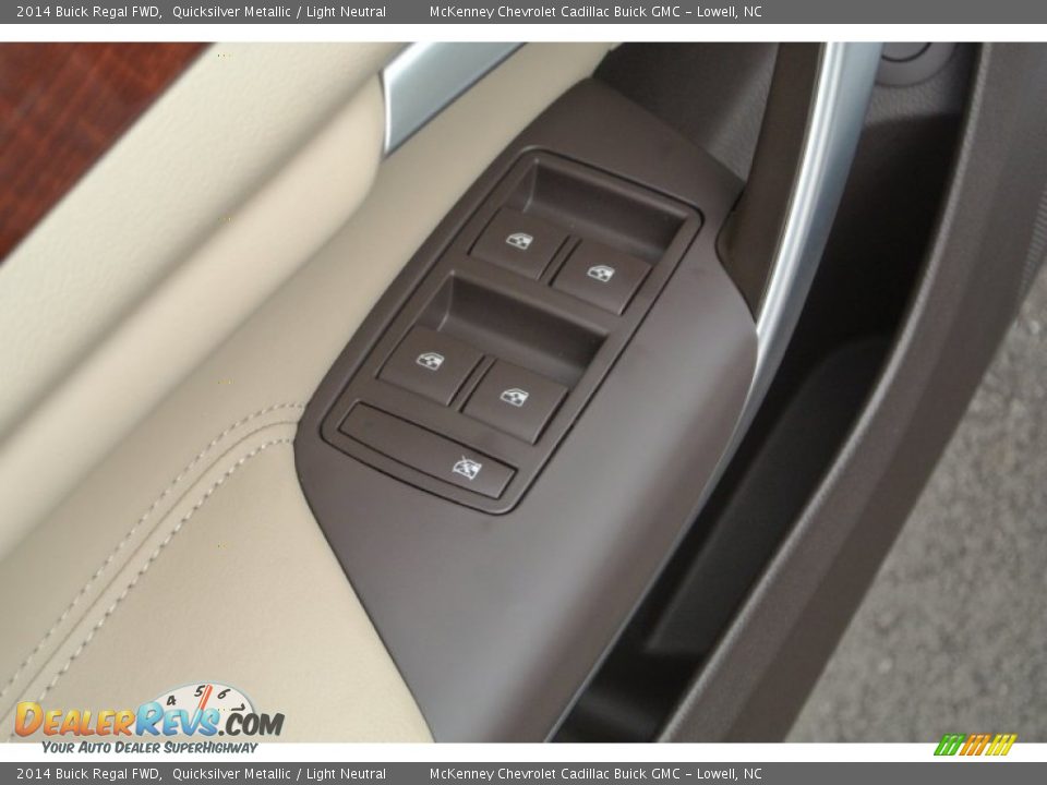 2014 Buick Regal FWD Quicksilver Metallic / Light Neutral Photo #10