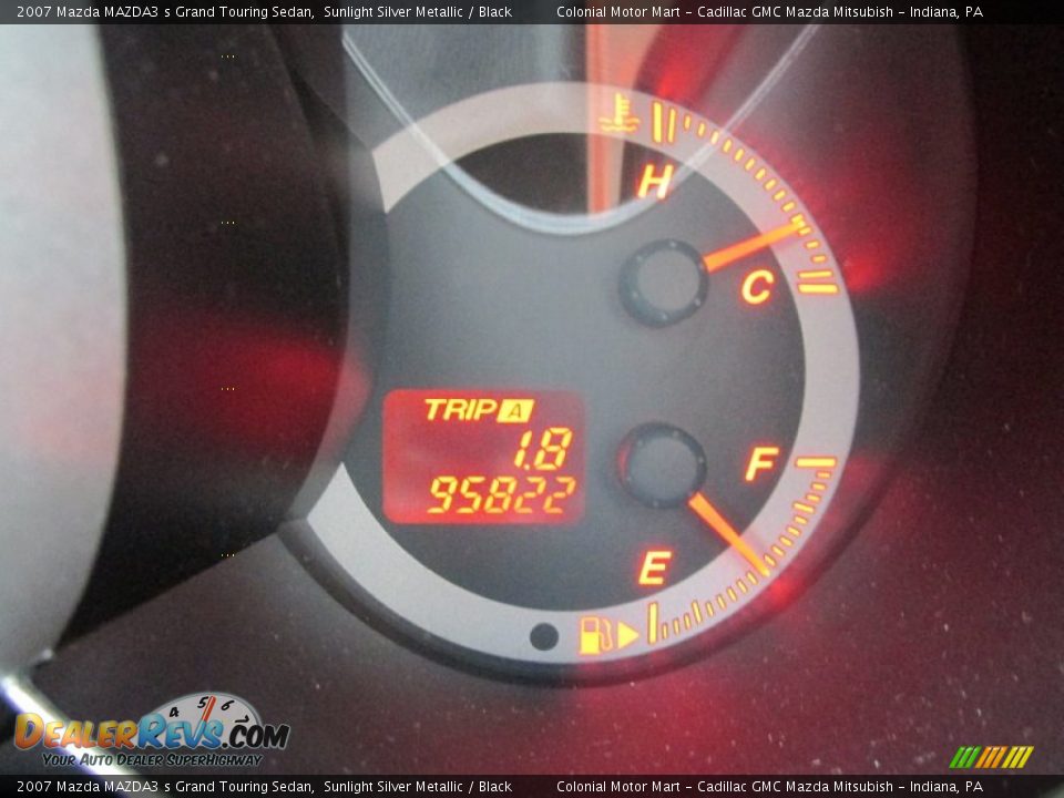 2007 Mazda MAZDA3 s Grand Touring Sedan Sunlight Silver Metallic / Black Photo #20