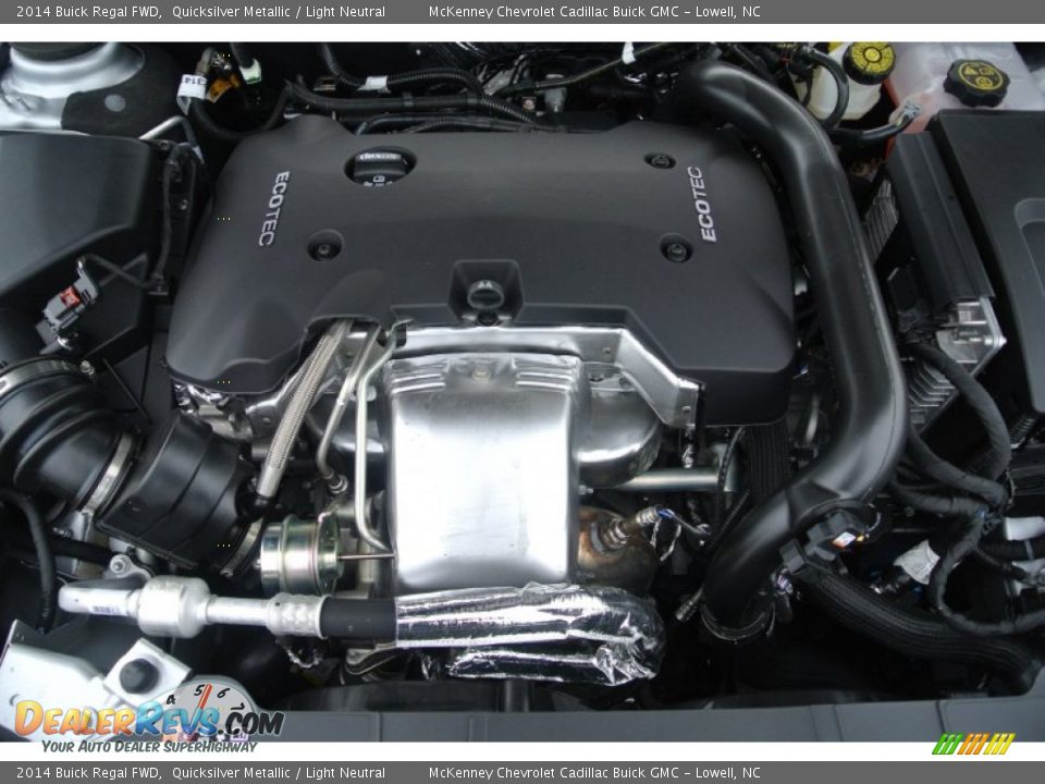 2014 Buick Regal FWD 2.0 Liter SIDI Turbocharged DOHC 16-Valve VVT 4 Cylinder Engine Photo #23