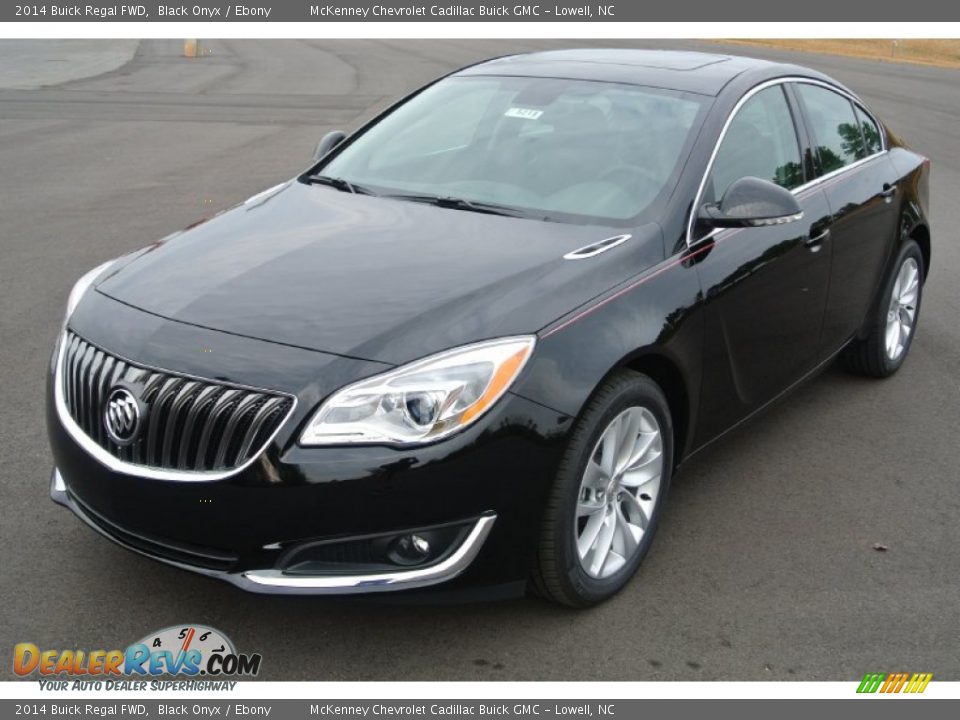2014 Buick Regal FWD Black Onyx / Ebony Photo #2