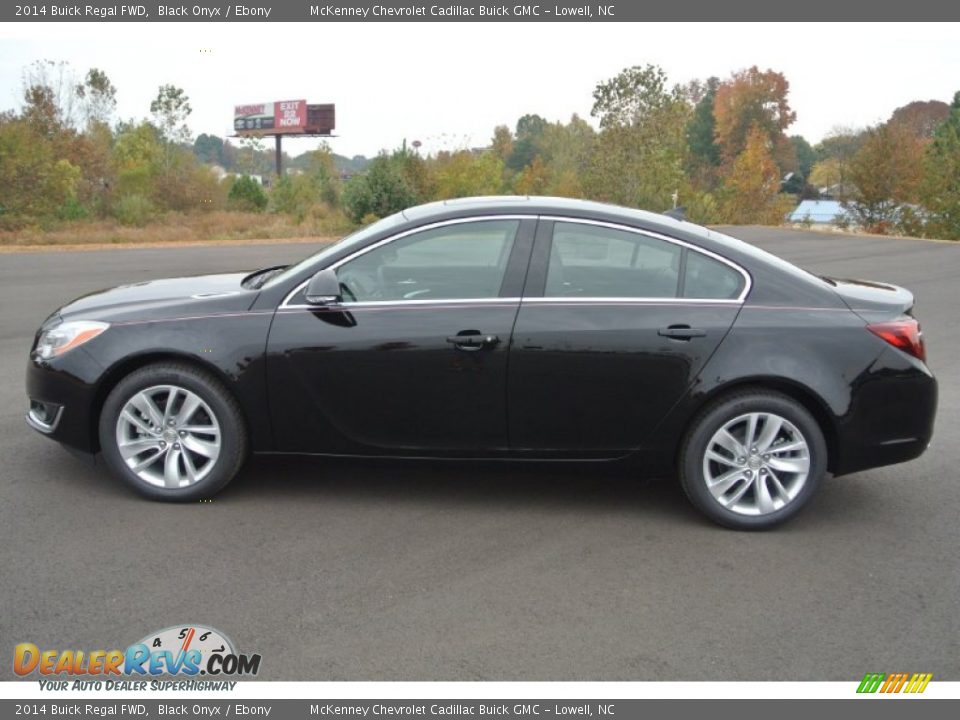 2014 Buick Regal FWD Black Onyx / Ebony Photo #3