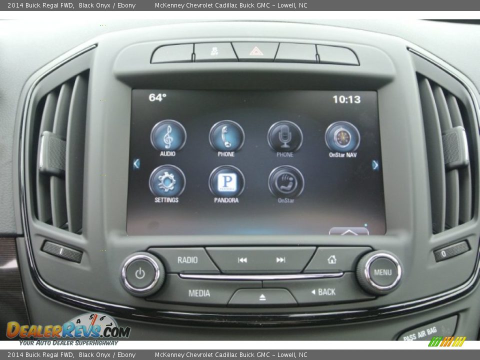 2014 Buick Regal FWD Black Onyx / Ebony Photo #13