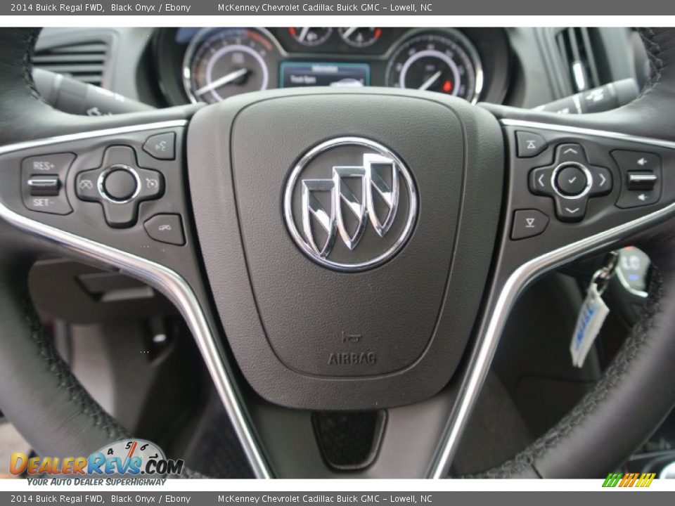 2014 Buick Regal FWD Black Onyx / Ebony Photo #15