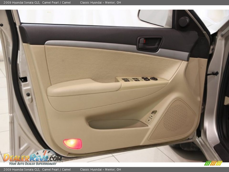 2009 Hyundai Sonata GLS Camel Pearl / Camel Photo #4