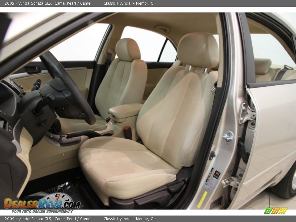 2009 Hyundai Sonata GLS Camel Pearl / Camel Photo #5