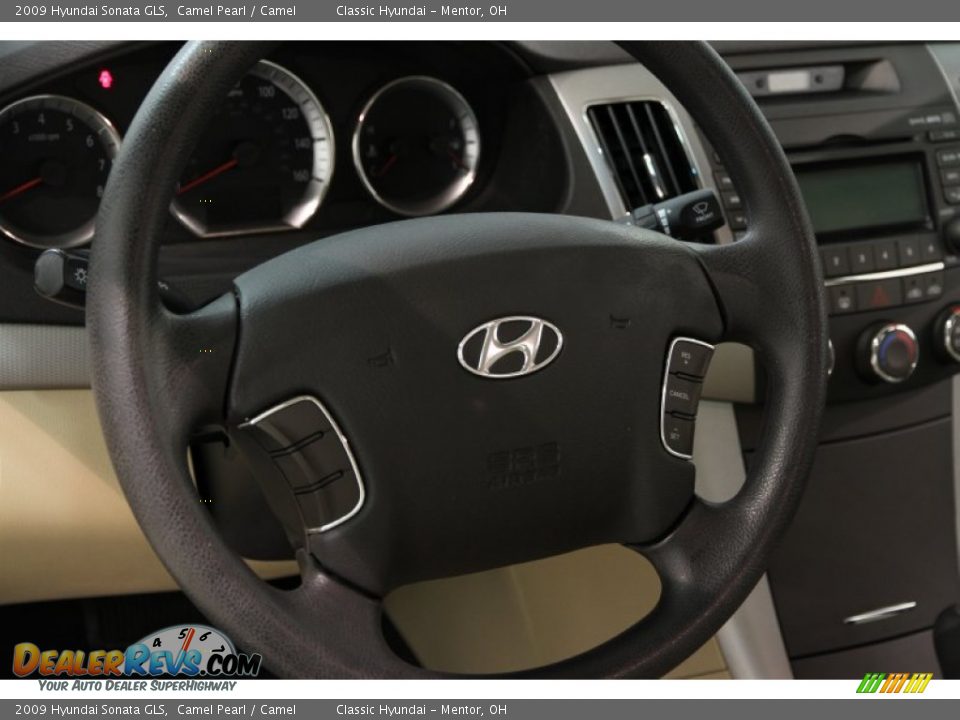 2009 Hyundai Sonata GLS Camel Pearl / Camel Photo #6