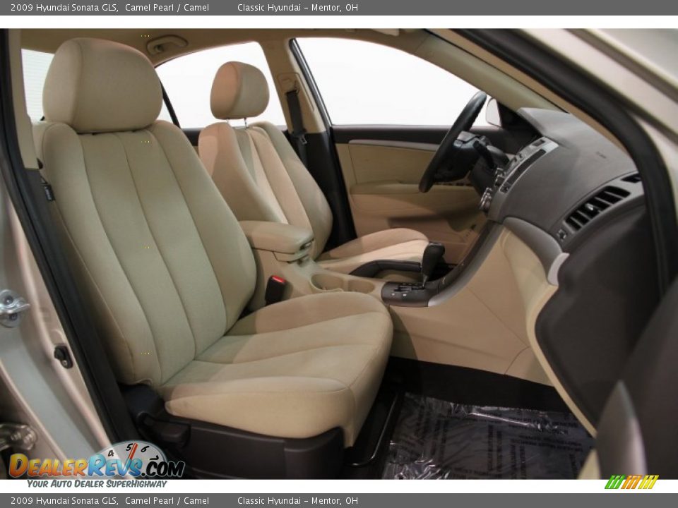 2009 Hyundai Sonata GLS Camel Pearl / Camel Photo #10