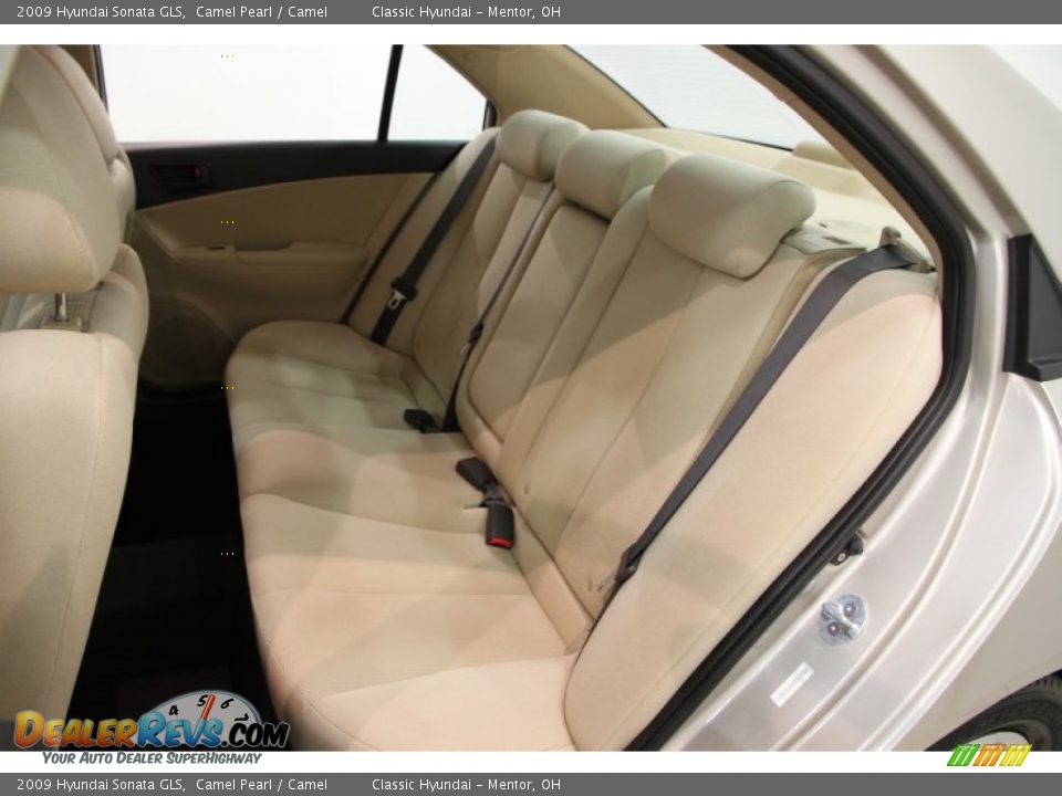2009 Hyundai Sonata GLS Camel Pearl / Camel Photo #12