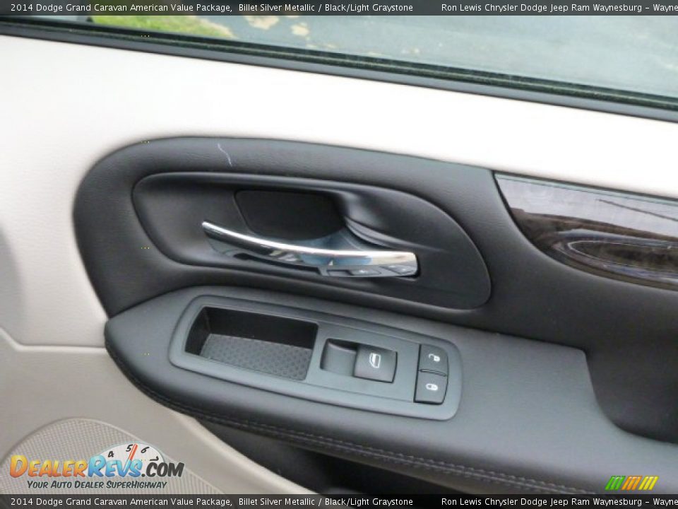 2014 Dodge Grand Caravan American Value Package Billet Silver Metallic / Black/Light Graystone Photo #5