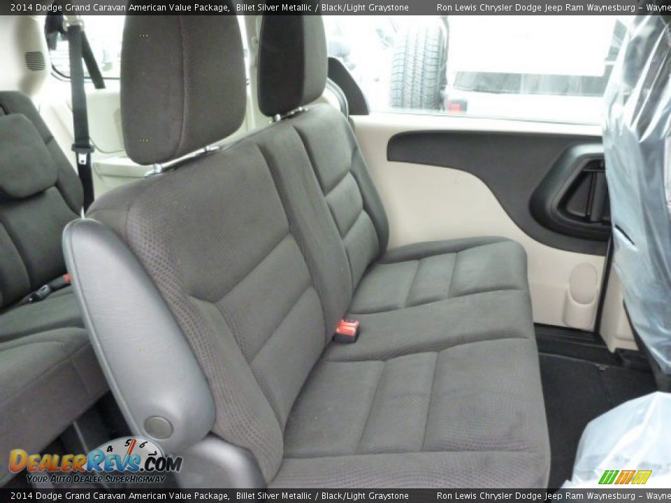 2014 Dodge Grand Caravan American Value Package Billet Silver Metallic / Black/Light Graystone Photo #6