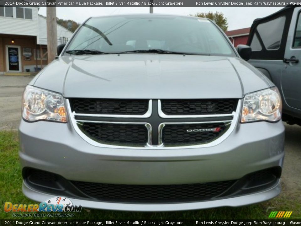 2014 Dodge Grand Caravan American Value Package Billet Silver Metallic / Black/Light Graystone Photo #9