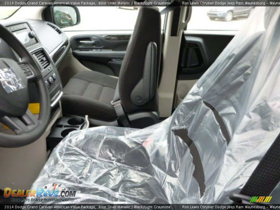 2014 Dodge Grand Caravan American Value Package Billet Silver Metallic / Black/Light Graystone Photo #11