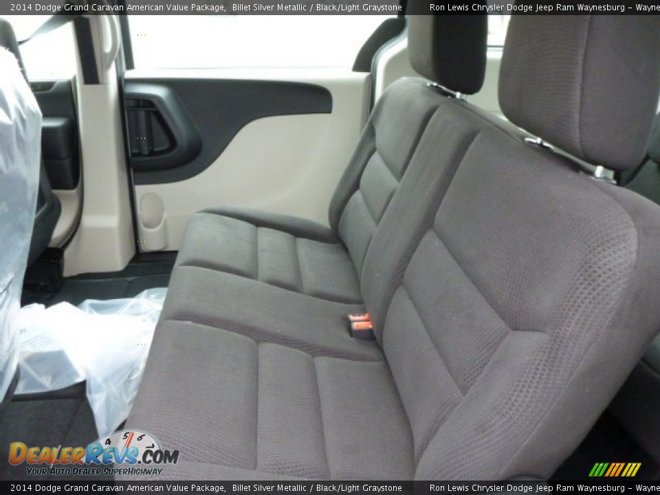 2014 Dodge Grand Caravan American Value Package Billet Silver Metallic / Black/Light Graystone Photo #12