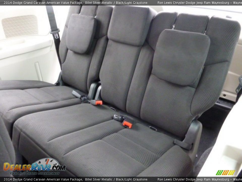 2014 Dodge Grand Caravan American Value Package Billet Silver Metallic / Black/Light Graystone Photo #13